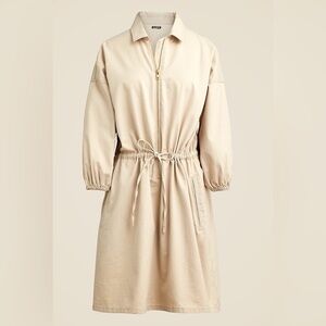 J. Crew // Cinched Zip-Up Dress